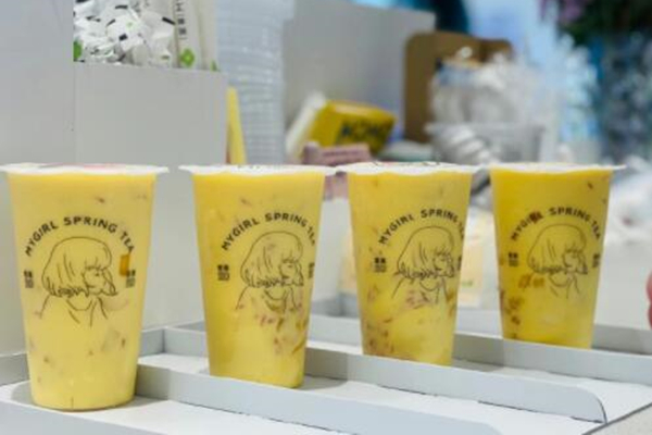 蜜果奶茶杨枝甘露YYDS,天冷了就该喝杯暖暖的